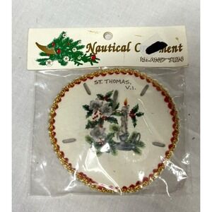 Vintage Island Sun Sand Dollar Souvenir Sealed Package Beach Decor St.‎ Thomas